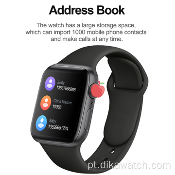 Monitor de Sono U78Plus Bluetooth Chamada de Discagens Personalizadas Smartwatch